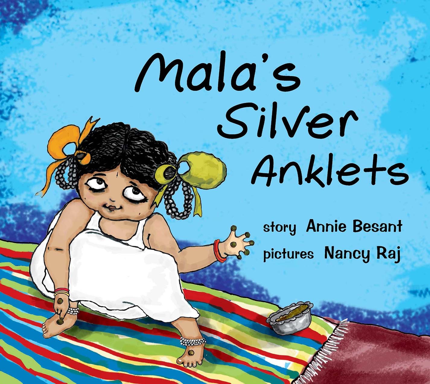 MALA'S SILVER ANKLETS 