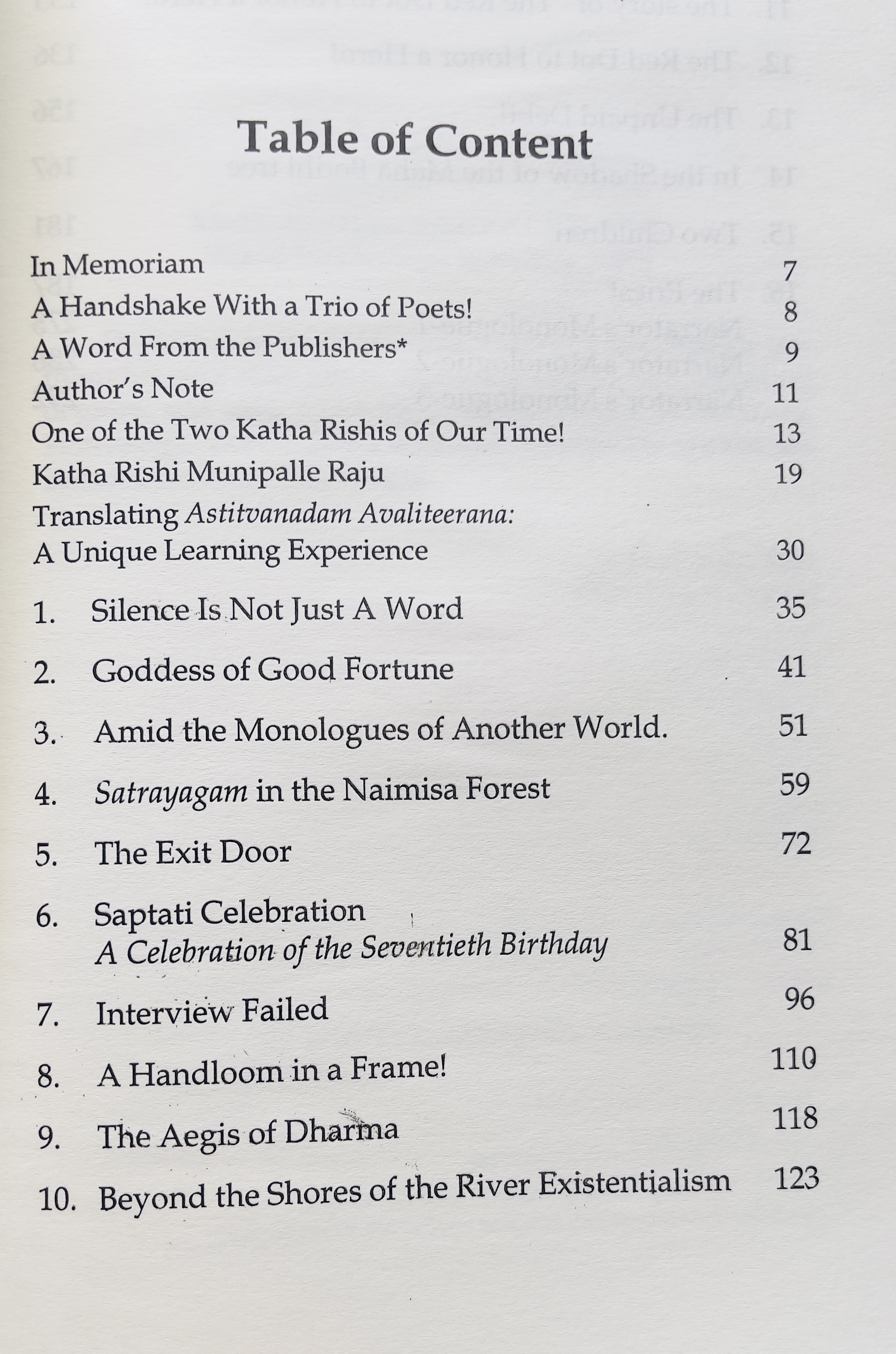 Beyond the Shores of the River Existentialism - image 3