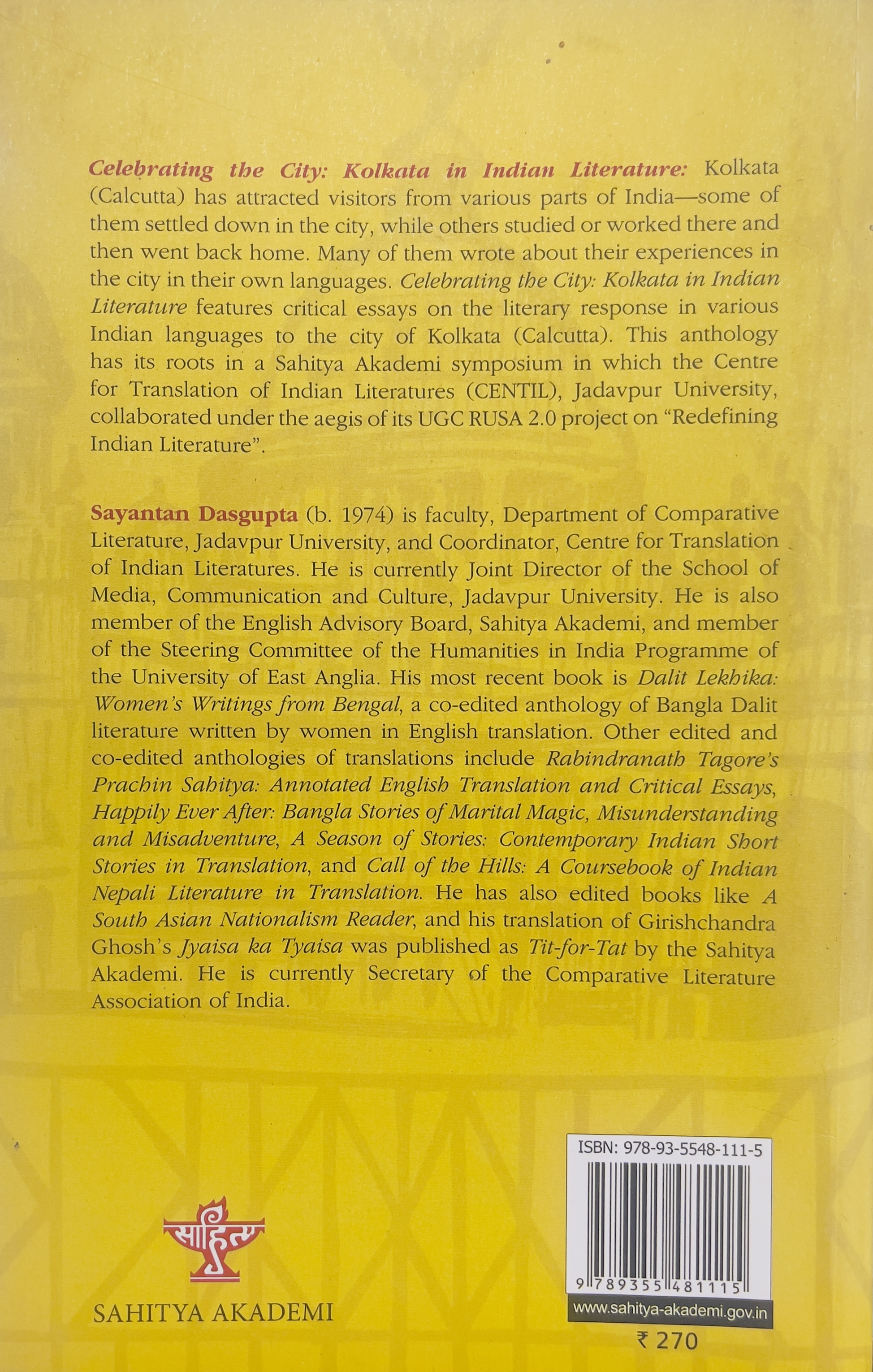 Celebrating The City Kolkata in Indian Literature - image 2