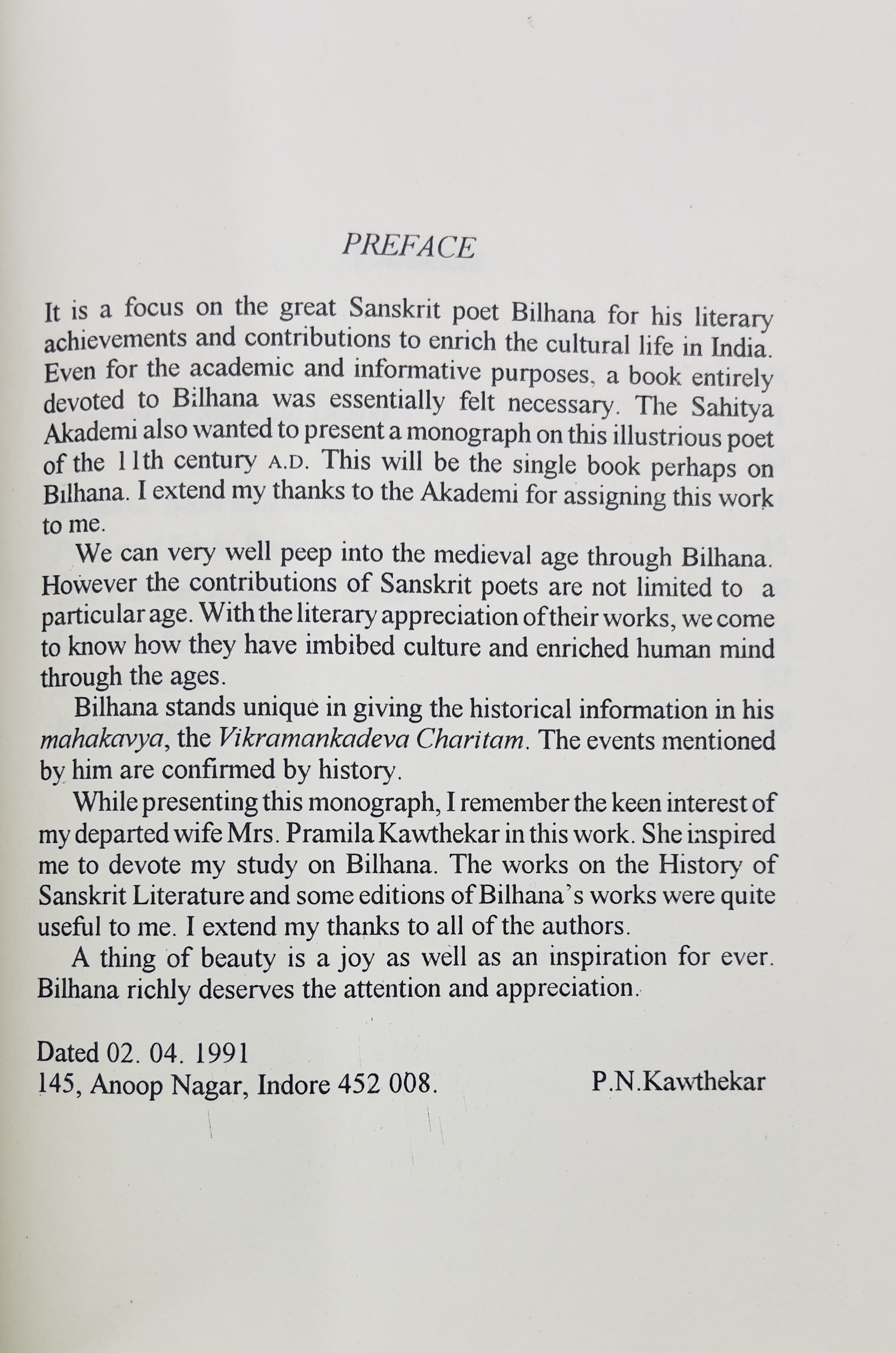 Bilhana: Makers of Indian Literature - image 3