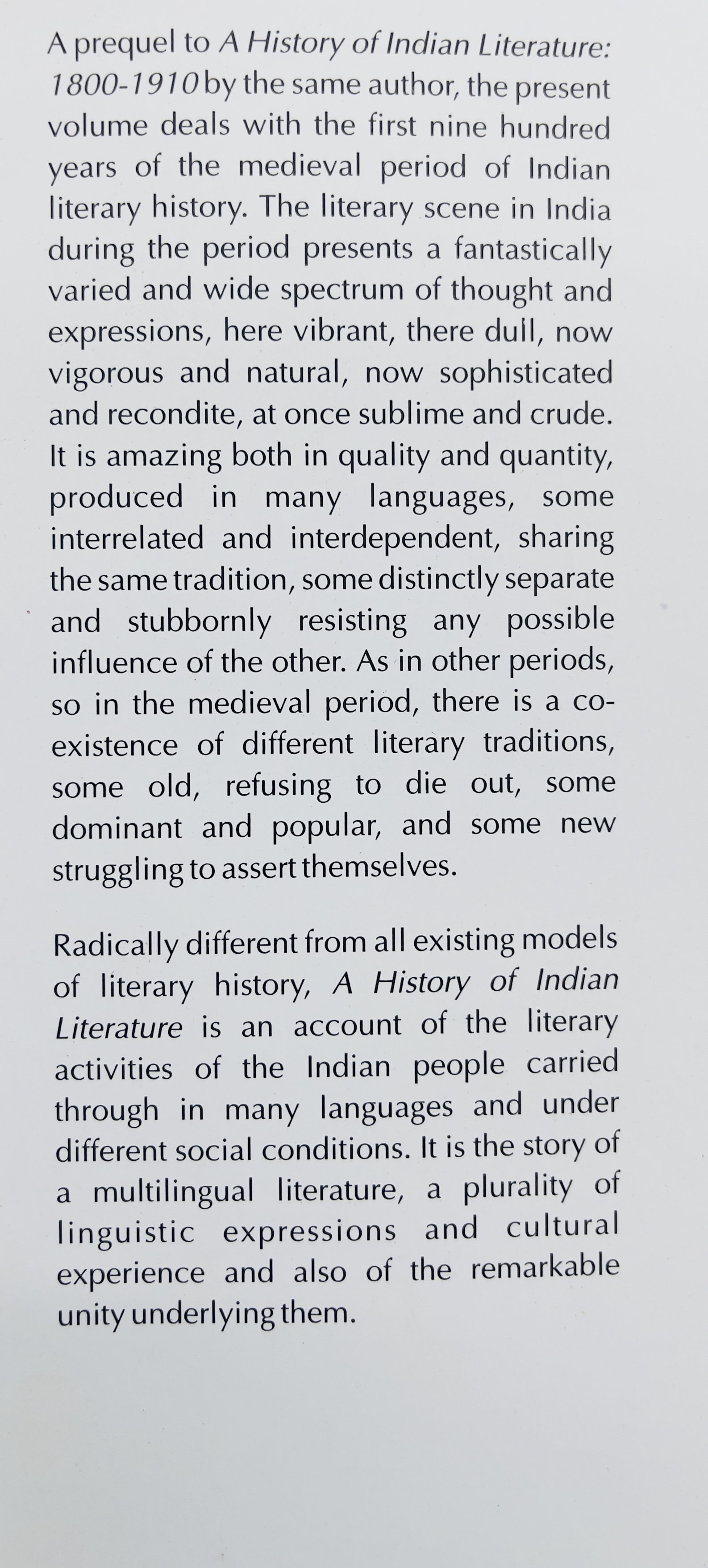 A History Of Indian Literature 500-1399 - image 2