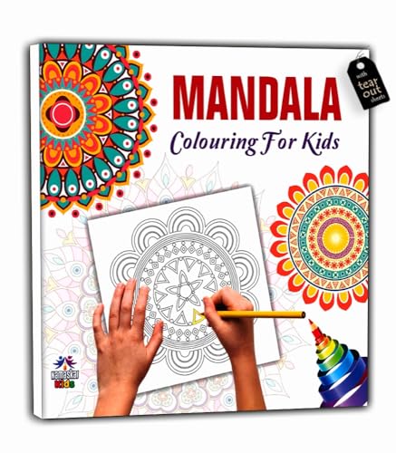 Mandala Tear Out Sheet Colouring Book for Kids