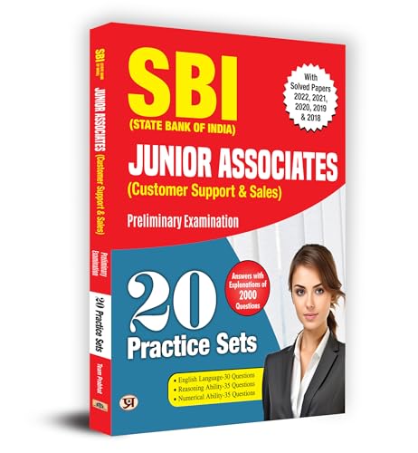 SBI Junior Associates 2023 Preliminary Examination 20 Practice Sets
