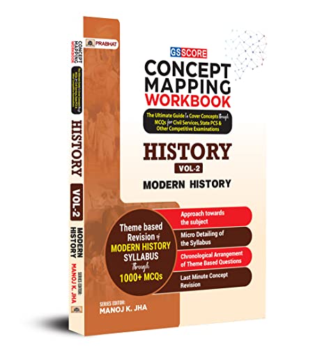 GS SCORE Concept Mapping Workbook History Vol-2 Modern History