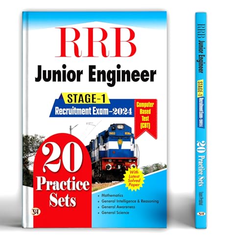R.R.B. Junior Engineer Recruitment Exam–2024, Stage-1 20 Practice Sets CBT Based With Latest Solved Papers