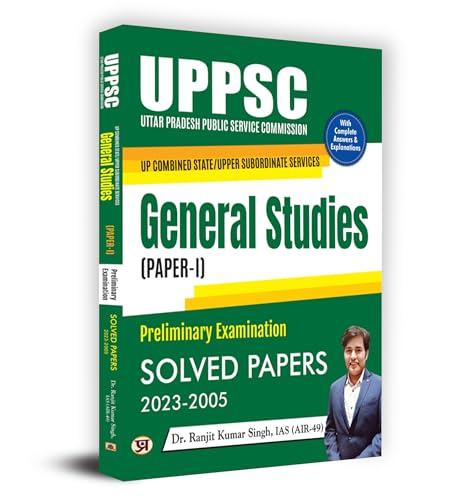 UPPSC Combined State/Senior Subordinate Services General Studies "सामान्य अध्ययन" Paper 1 and 2 Chapter Wise Solved Papers 1991-2023 (Hindi)