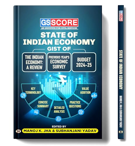 GS Score State Of Indian Economy | GIST of The Indian Economy, Previous Year Economic Survey & Budget 2024-25
