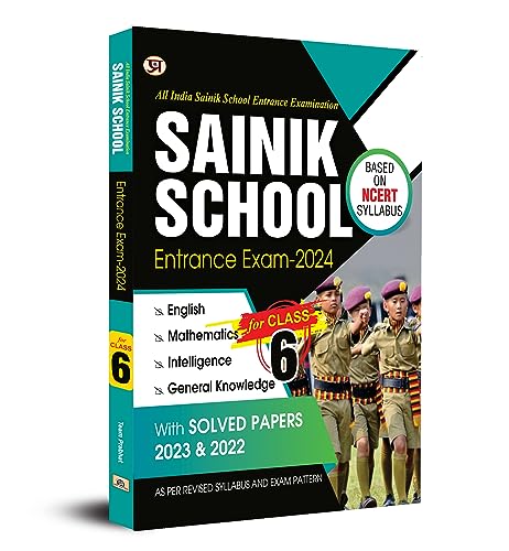 All India Sainik School Entrance Exam-2024 Study Guide with Solved Papers For Class 6