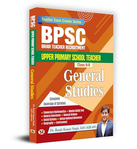 BPSC Bihar Teacher Recruitment Upper Primary School Teacher Class 6-8 General Studies