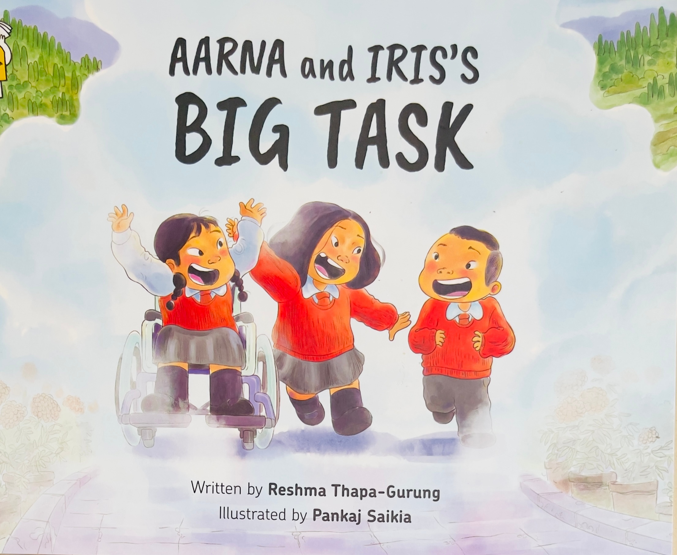 Aarna and Iris' Big Task