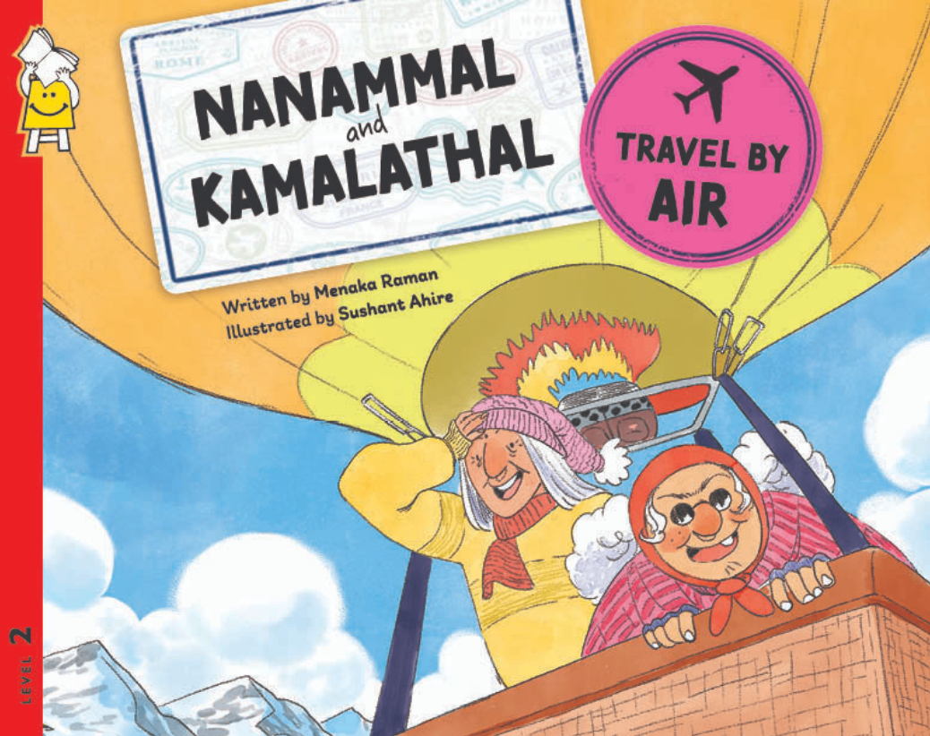 Nanammal and Kamalathal Travel by Air