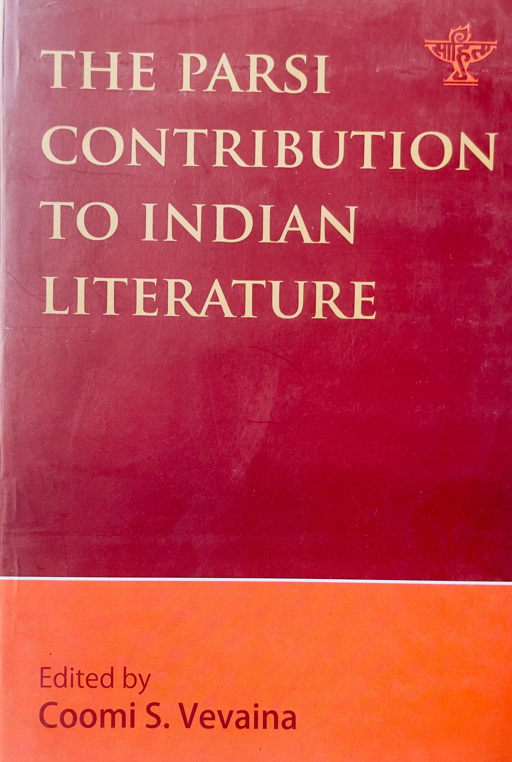 The Parsi Contribution to Indian Literature